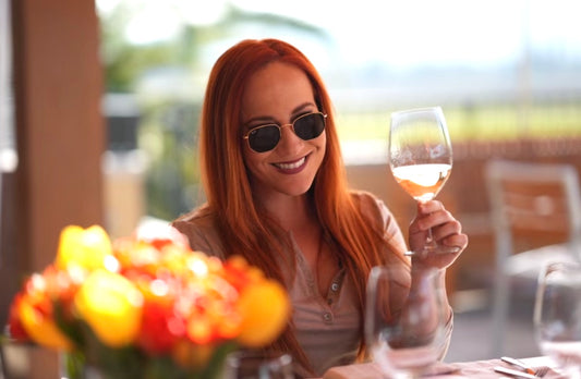 Celebrity Chef Adrianne Calvo preparing her signature Napa Valley, CA dishes